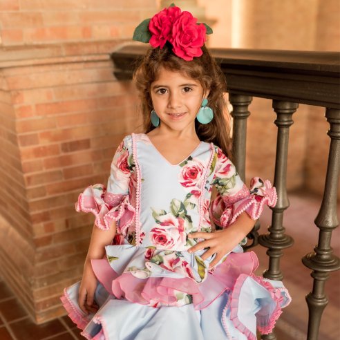 vestidos flamencos niña