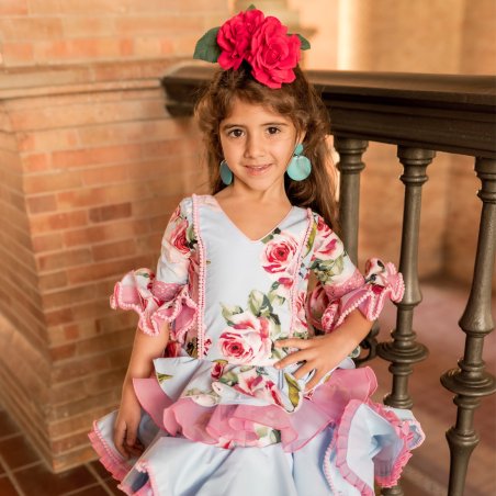 vestidos flamencos niña