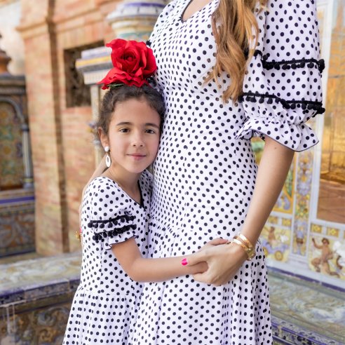 madre e hija flamencas