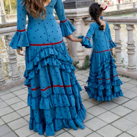 traje flamenca madre e hija