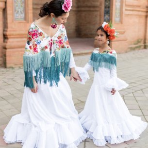 Trajes flamencos madre e hija 2