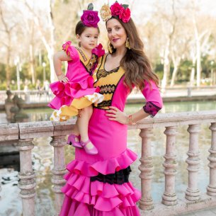 vestidos de gitana madre e hija
