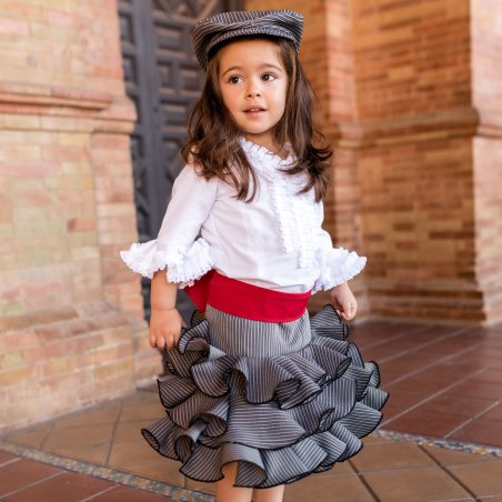 traje de camino para niña