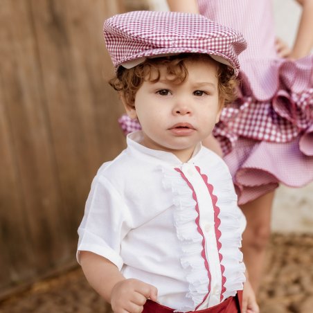 camisa flamenca para niño