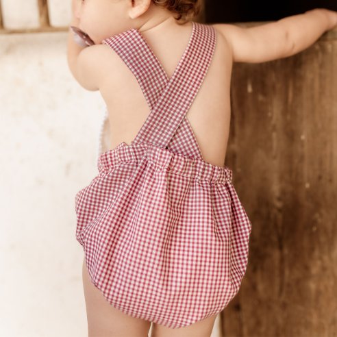 flamenco bebé con pelele