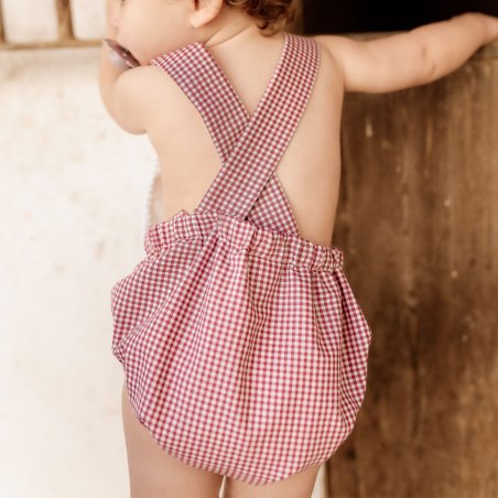 flamenco bebé con pelele