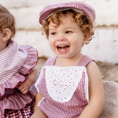 bebé con pelele flamenco