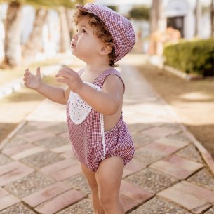 pelele flamenco bebé