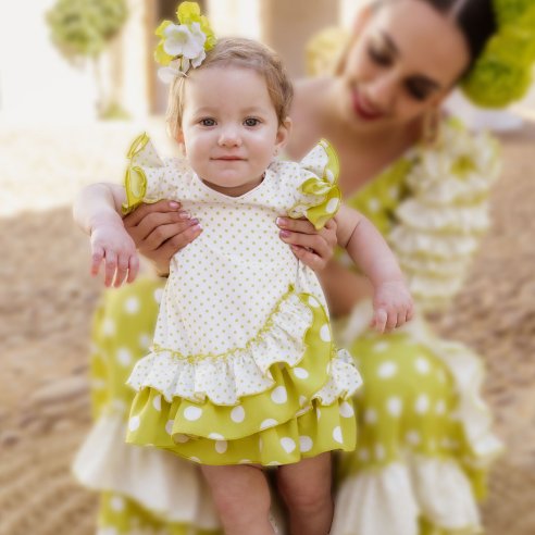 traje flamenca bebé