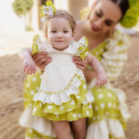 traje flamenca bebé