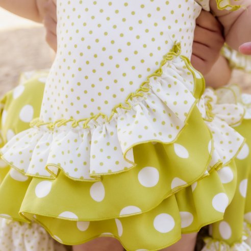 volantes traje flamenca bebé