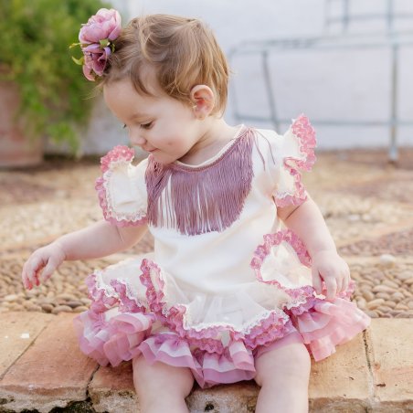 vestidos de flamenca para bebé