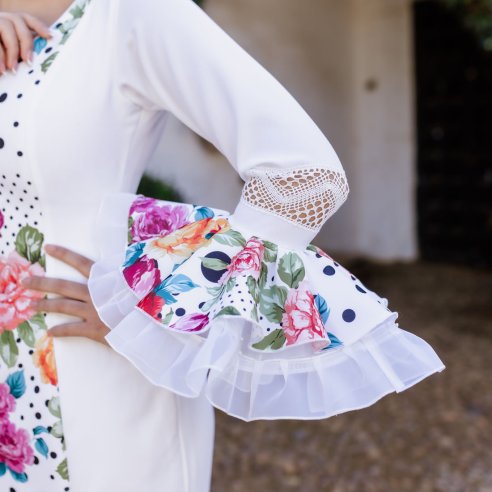 vestidos de gitana estampados