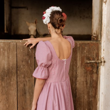 bata rociera para niña