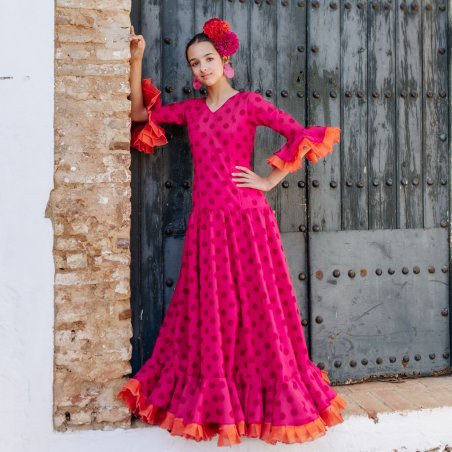 traje de flamenca niña