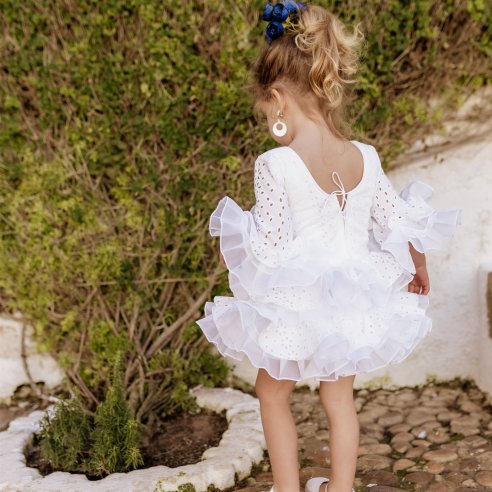 traje flamenca niña feria abril