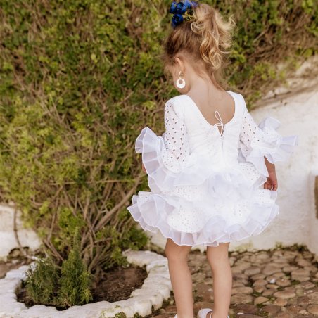 traje flamenca niña feria abril