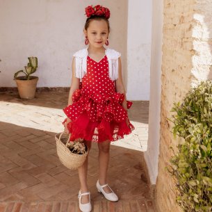 traje de gitana para niña