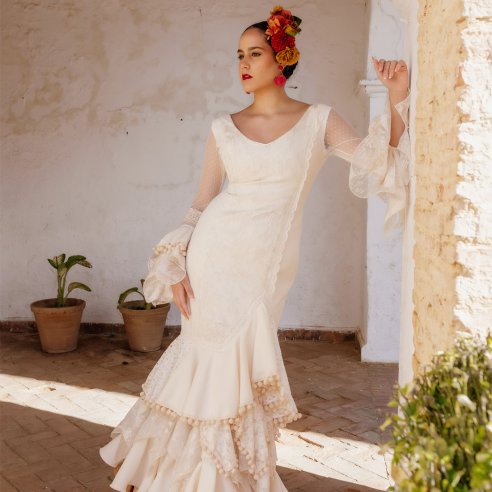 madre e hija vestidos flamencos