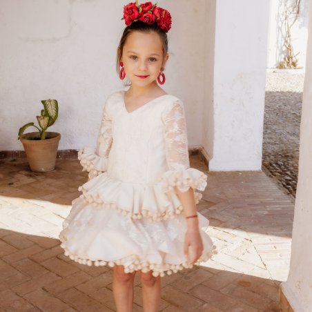 hija y madre vestidos flamencos