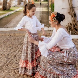 Romeras madre e hija