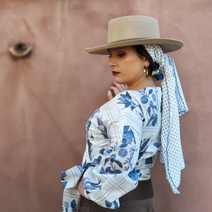 Blusa y falda campera 2