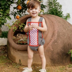 pelele flamenco bebé