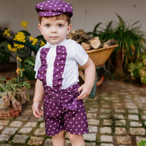 Conjunto flamenco para niño