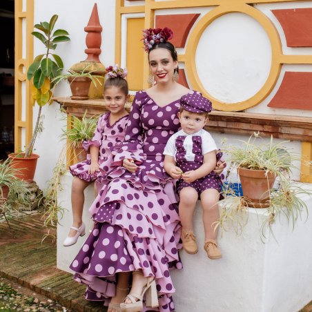 Sevillano - conjunto flamenco niño