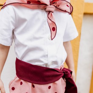 Conjunto flamenco para romerías. Niño y bebé. 2