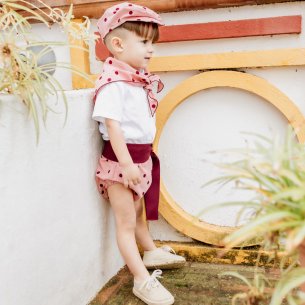 Conjunto flamenco para romerías. Niño y bebé.