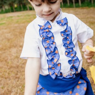 Conjuntos flamencos bebé niño diseñados por Carmen Garrido 2