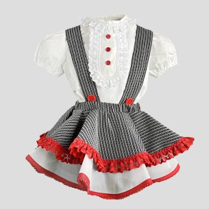 vestido campero bebé 2