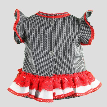 vestido de campera bebé niña