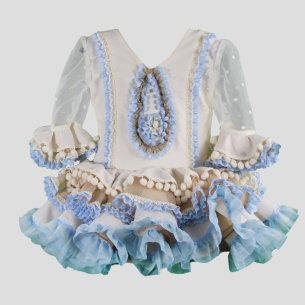 vestido de flamenca niña