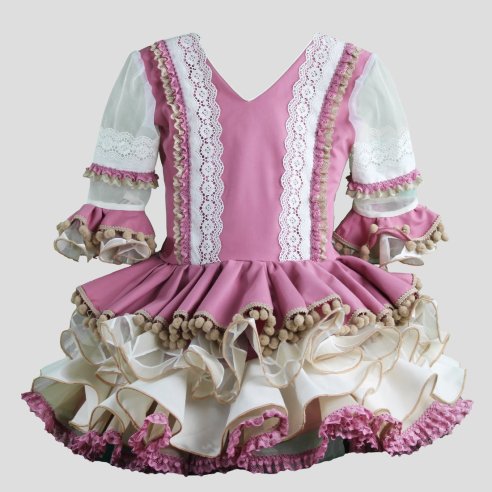 vestido de flamenca niña