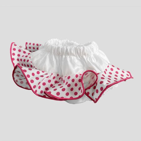 braguitas flamencas fucsia lunares