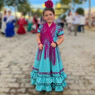 niña flamenca