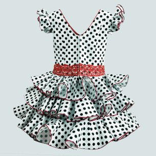 diseño flamenco niña 2