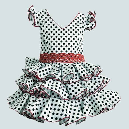 diseño flamenco niña