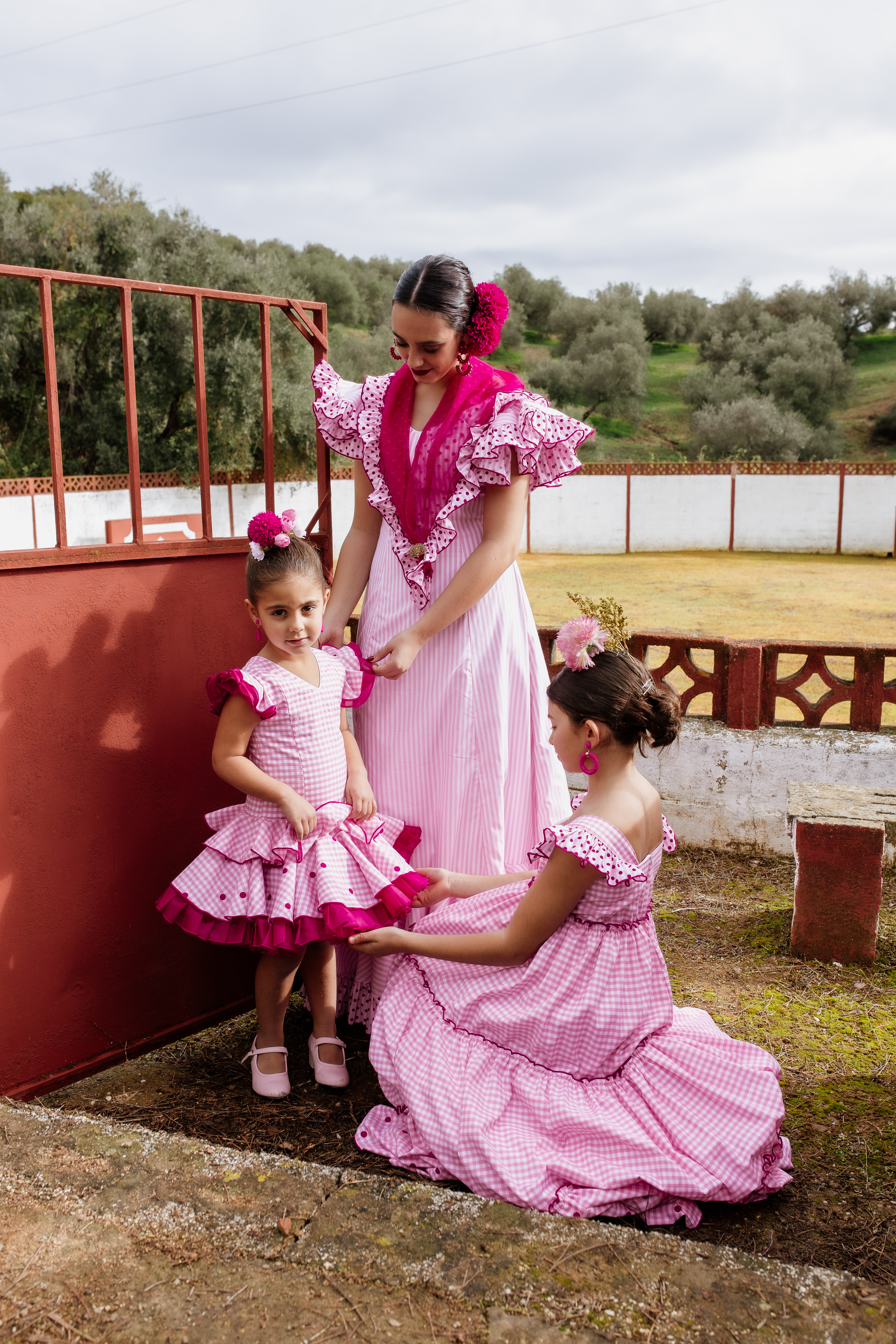 Flamencas madre e hijas en las ferias de Andaluc&iacute;a